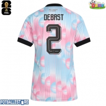 Belgia Zeno Debast #2 Bortedrakt Dame VM 2026 Kortermet